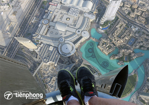 Dubai Khalifa Selfie